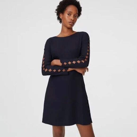 Club Monaco Navy Edni Dress - Picture 1 of 8